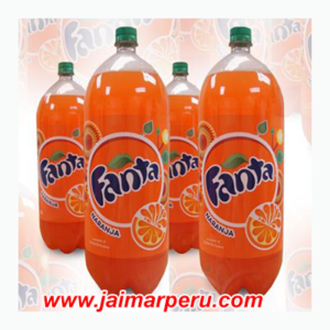 Fanta 3 lt. x 4 botellas descartable