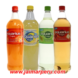 Aquarius 1.5 lt. x 6 botellas descartable