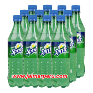 Sprite 500 ml x 12 botellas descartable